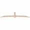 Ekena Millwork Bellingham Smooth Timber Gable Bracket, Douglas Fir, 108"W x 27"H x 1 1/2"D x 5 1/2"F, 6/12 Pitch GBW108X27X0206BEL00SDF - alternate 4